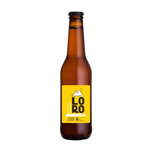 Loro Mimou Bière Artisanale Blonde - 33 Cl