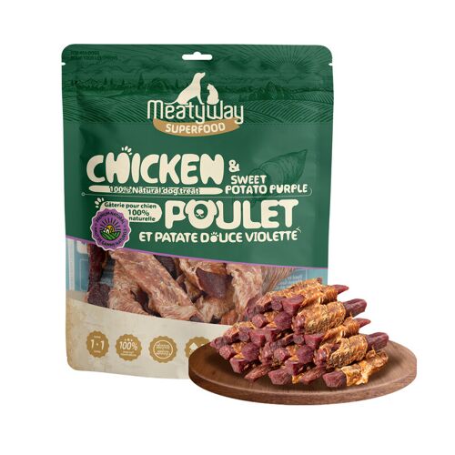 Meatyway Friandises Pour Chiens Lanières De Canard - 454 G