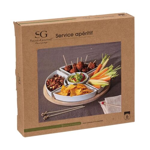 Secret De Gourmet Service Apéritif - 6 Pièces