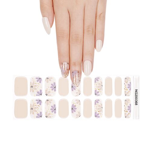 Meomagic 14-157 Autocollants Gels Pour Ongles - 20 Pièces 