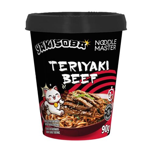 Noodle Master Yakisoba Saveur Boeuf Teriyaki En Cup - 90 G