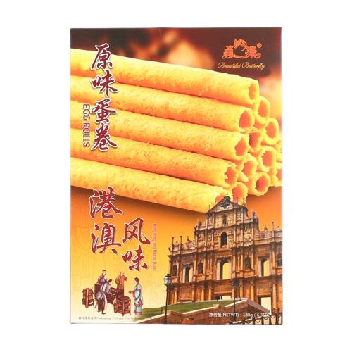 Beautiful Butterfly Gâteaux Cigares Aux ?Ufs - 180 G