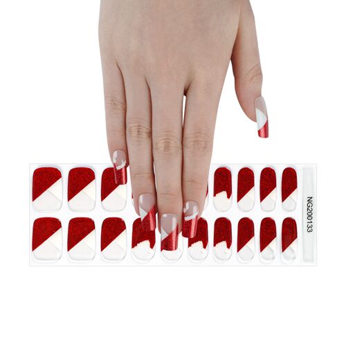Meomagic 14-62 Autocollant Gels Pour Ongles - 20 Pièces 