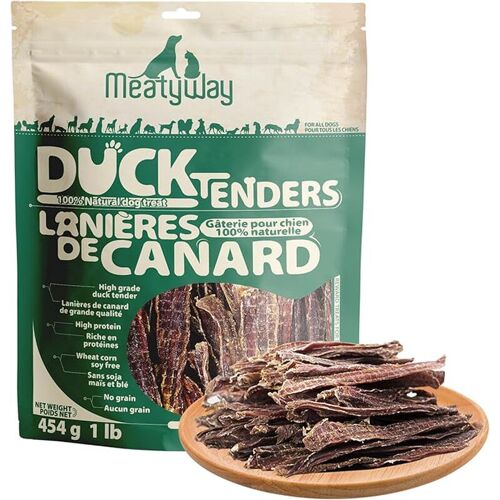 Meatyway Friandises Pour Chien Lanières De Canard - 454 G