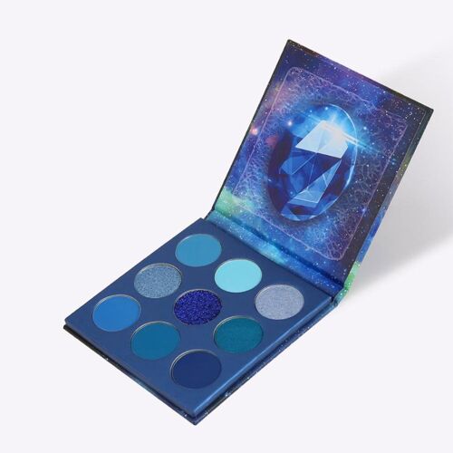 Docolor Gem Palette De 9 Fards À Paupières - Bleu 