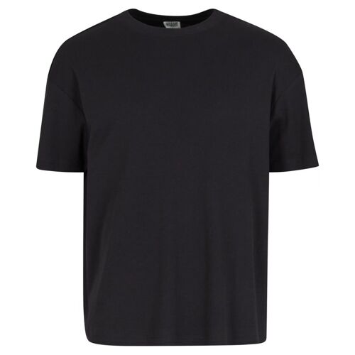 Urban Classics T-Shirt Côtelé Noir - Taille S