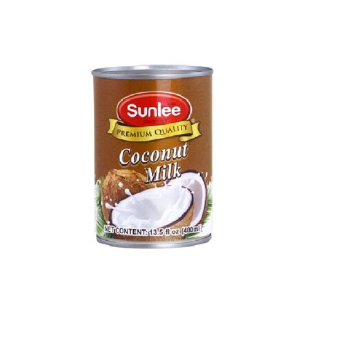 Sunlee Lait De Coco 17-19 % De Matières Grasses - 400 Ml