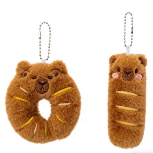 Porte-clés en peluche en forme de poisson-sabre 9 cm (Modèle aléatoire)