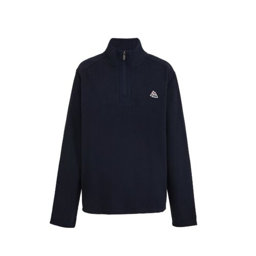 Galtsand Pull En Polaire Col Zippé Bleu Marine - Taille S