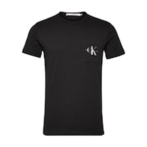 Calvin Klein T-Shirt À Poches Core Monologo - Noir - Xxl