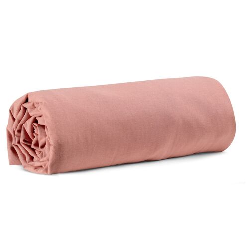 Vivaraise Calita Drap Housse Rose Poudré - 160 X 200 X 30 Cm