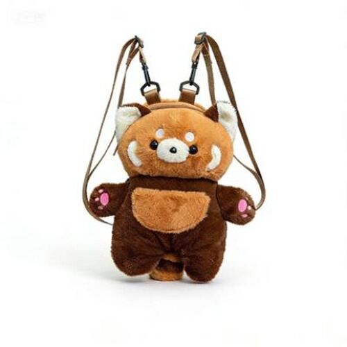 Sac à dos en peluche en forme d'ours debout 31 cm