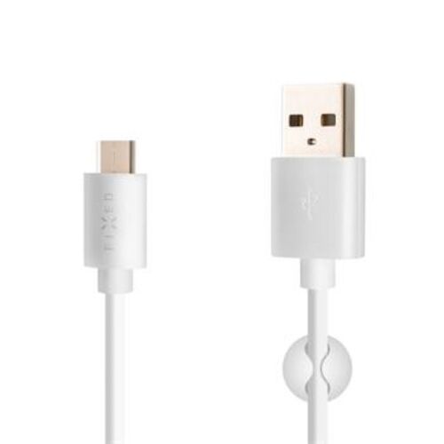 FIXED Câble long USB/USB-C 2 m, blanc