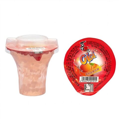 Strong Cici Boisson À La Gelée Saveur Pêche - 218 G