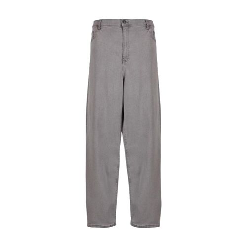 Urban Classics Jean En Denim Épais Style Années 90 Gris Chiné - Taille 33