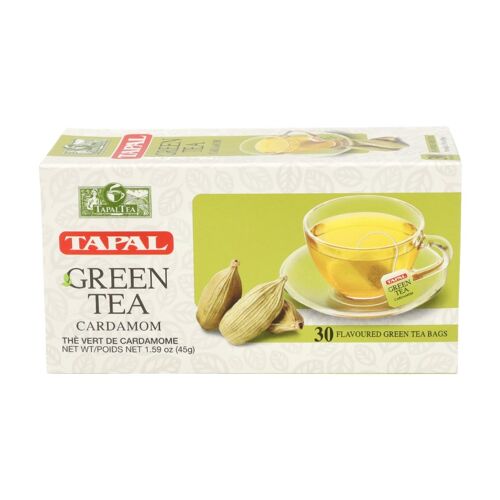 Tapal Cardamome Verte 30 Sachets De Thé 45 G