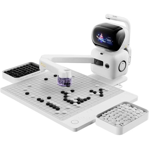 SenseRobot Go Professional ¿ Plateau de Go Intelligent avec Bras Robotisé, IA 23 Niveaux pour Tous Niveaux, Mode Apex Duel, Analyse de Partie en Temps Réel, Mises à Jour Wi¿Fi OTA