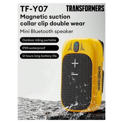 Transformers TF-Y07 Mini-enceinte sans fil jaune