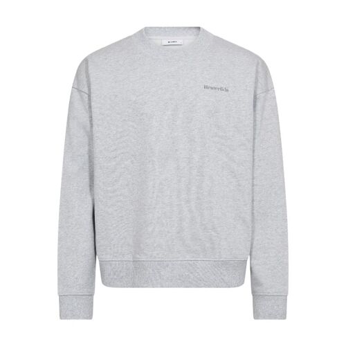 Resteröds Sweat À Col Rond Drake Gris Clair L