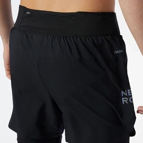 New Balance Q Speed Fuel 5" Short Black Xl