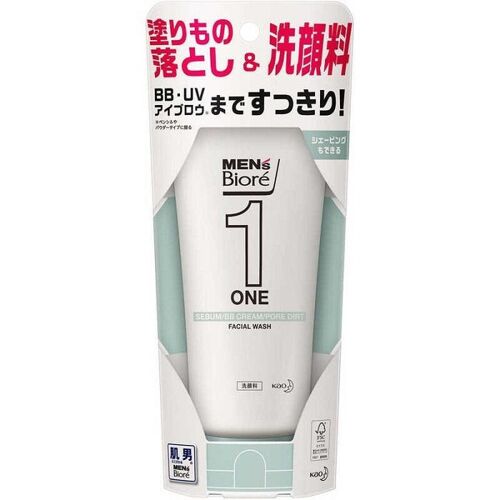 Biore Men's One Gel Nettoyant Visage - 200 G