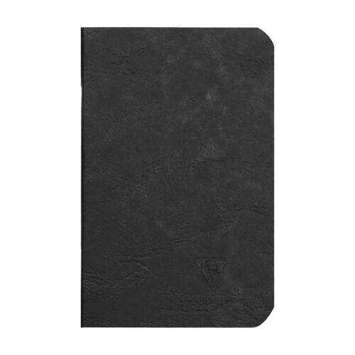 Clairefontaine Nomaddict (Age Bag) Carnet Piqué 9x14cm 96p Ligné Noir