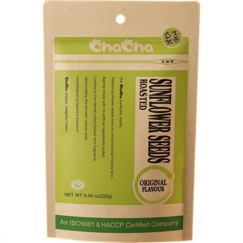 Chacha Graines De Tournesol Naturelles, Goût Original, 228 G