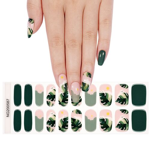 Meomagic 14-282 Autocollants Gels Pour Ongles - 20 Pièces 