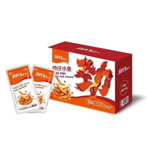 Jin Zai Petits Poissons Saveur Mala 12 G