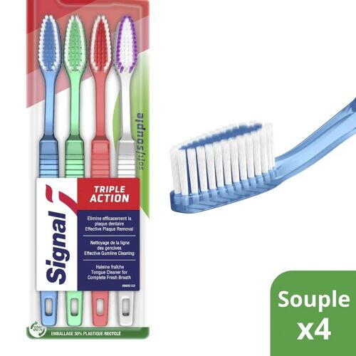 SIGNAL Brosse à dents 4s triple action soft