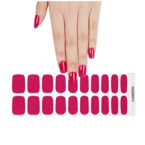 Meomagic 14-139 Autocollants Gels Pour Ongles - 20 Pièces 