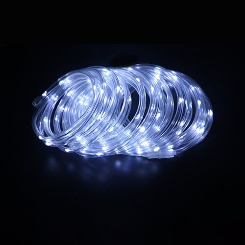 M.Tk Guirlande Lumineuse Réglable Extérieur/Intérieur 150 Led Blanc Froid - 15 M