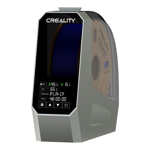 CREALITY Space PI Boîte de séchage pour filaments d'imprimante 3D avec chauffage à air chaud PTC 360° de 110 W et boîte de stockage et de déshydratation de filaments améliorée compatible avec Nylon, ABS, PETG, PLA, TPU, filaments de 1,75 mm et 2,85 mm
