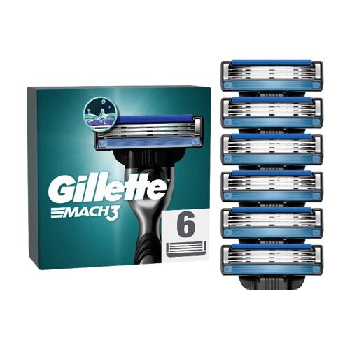 Gillette Mach3 - Recharges De Lames De Rasoir - 6 Unités 