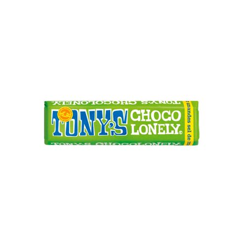 Tony's Chocolonely Chocolat Noir Aux Amandes Et Sel De Mer - 47 G