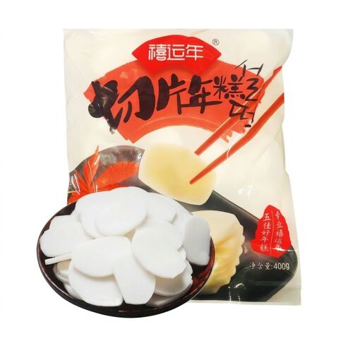 Xiyunnian Lucky Year Gâteaux De Riz Tranchés Surgelés - 400 G