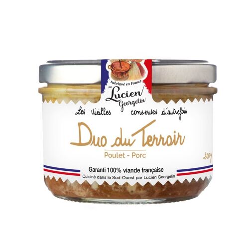 Lucien Georgelin Pâté Duo Du Terroir - 200 G