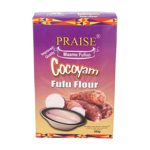 Praise Poudre de fufu au cocoyam - 680 g