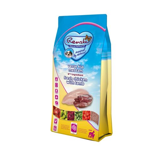 Renske Nourriture Pour Chiot Saveur Poulet Et Agneau - 2 Kg