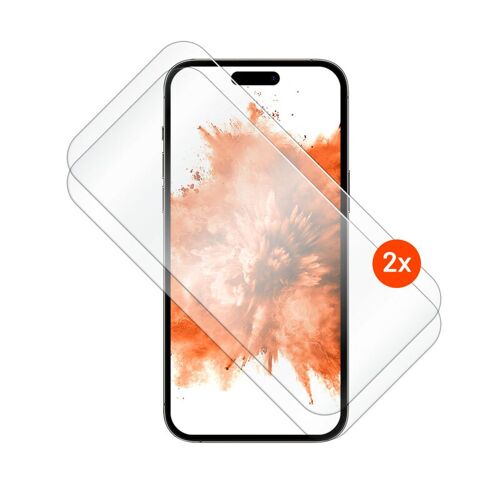 TORRAS Protection d'écran en verre trempé 2,5D fixe pour Apple iPhone 17 Pro (Modèle), lot de 2