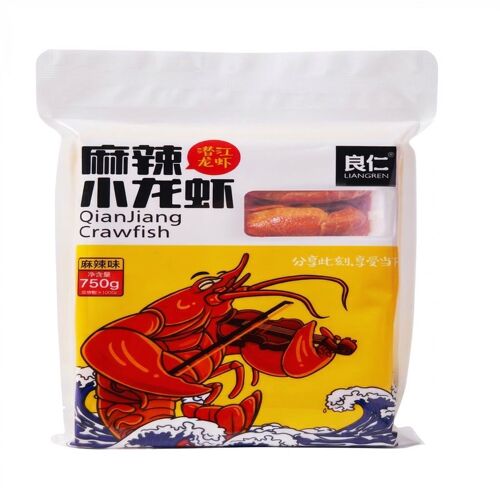 Liangren Crevettes Épicées Taille Moyenne 750g