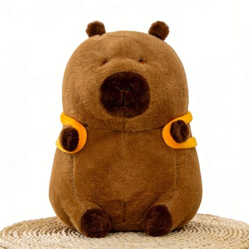 Peluche Le Chubby Capybara aux petits yeux 27 cm
