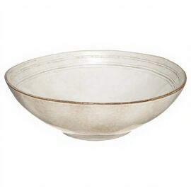 Secret De Gourmet Saladier Flower Gris - Ø24 Cm