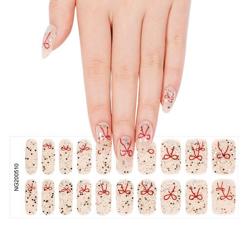 Meomagic 14-235 Autocollants Gels Pour Ongles - 20 Pièces 