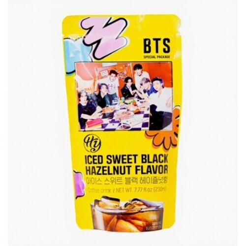 Bts Café Noir Glacé Sucré Saveur Noisette - 230 Ml