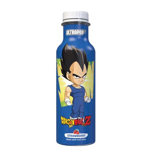 Ultrapop Dragon Ball Z Vegeta Boisson Aromatisée Jus De Fruit Saveur Fraise - 33 Cl