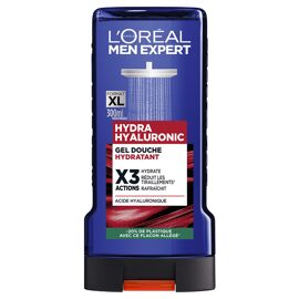 L'oréal Paris Hydra Hyaluronic Gel Douche Rafraîchissant 3 Actions Pour Homme 300 Ml 