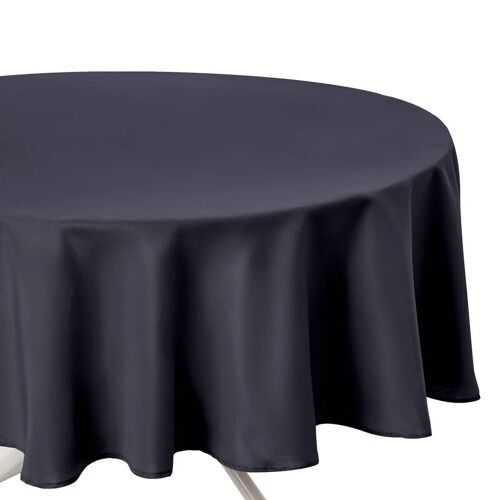 Atmosphera Nappe Anti-Taches Ardoise - 180 Cm