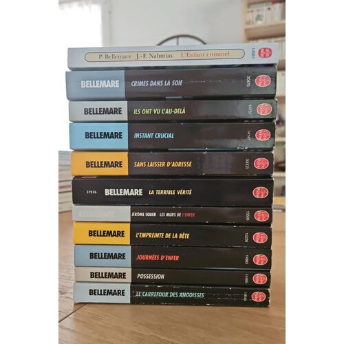Lot De Livres De Pierre Bellemare