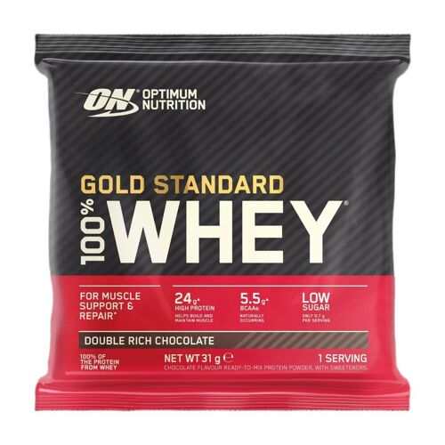 Optimum Nutrition 100% Whey Gold Standard 24 X 31 G Sachet Double Rich Chocolate 